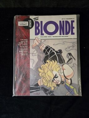 The Blonde Vol. 2 Bondage Palace Eros Graphic Album Comic Adult